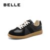 Belle Fashion Flat Bottomed German Training Shoes for Women 2024 Autumn New Versatile Casual Board Shoes