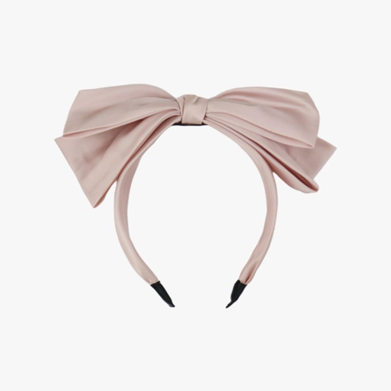 PINK PINEAPPLE TIERED RIBBON HAIR BAND_PINK