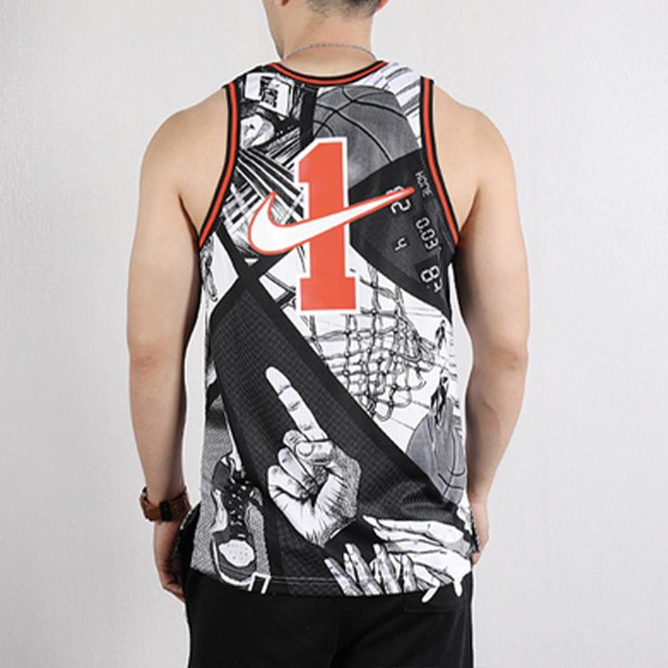 Nike Basketball Jersey Men's Black CI9081-010