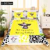 Brown Cowhide Duvet Cover Patchwork Cow Fur Farm Animal Bedding Set Western Farmhouse Retro Style Quilt Cover For Bedroom Decor