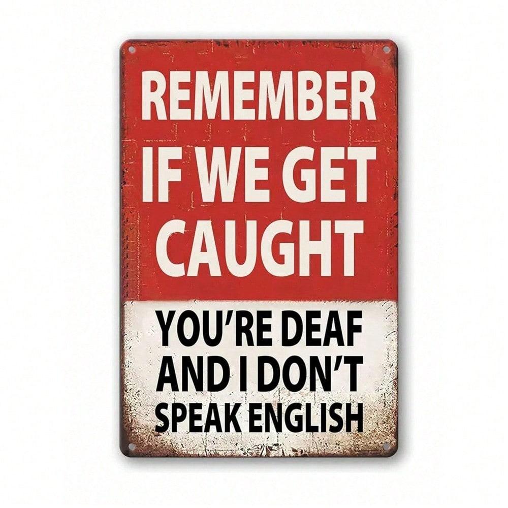 Retro Metal Paintings, Furniture, Living Room Decoration 20x30cm