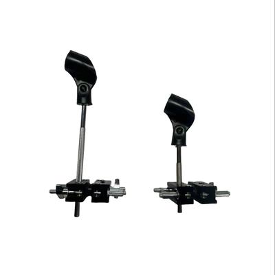 Supporto Multifunzionale Serie Batteria Jazz con Morsetto Universale a Doppia Faccia per Tom e Microfoni