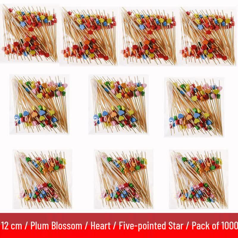 Disposable Bamboo Fruit & Snack Picks