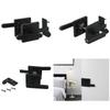 Double Sided Latch Wooden Door Latch Child Safety Easy To Install Flip Door Latch Heavy-duty For Yard Security