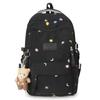Women's College Style Backpack Embroidered Backpack Student Schoolbag