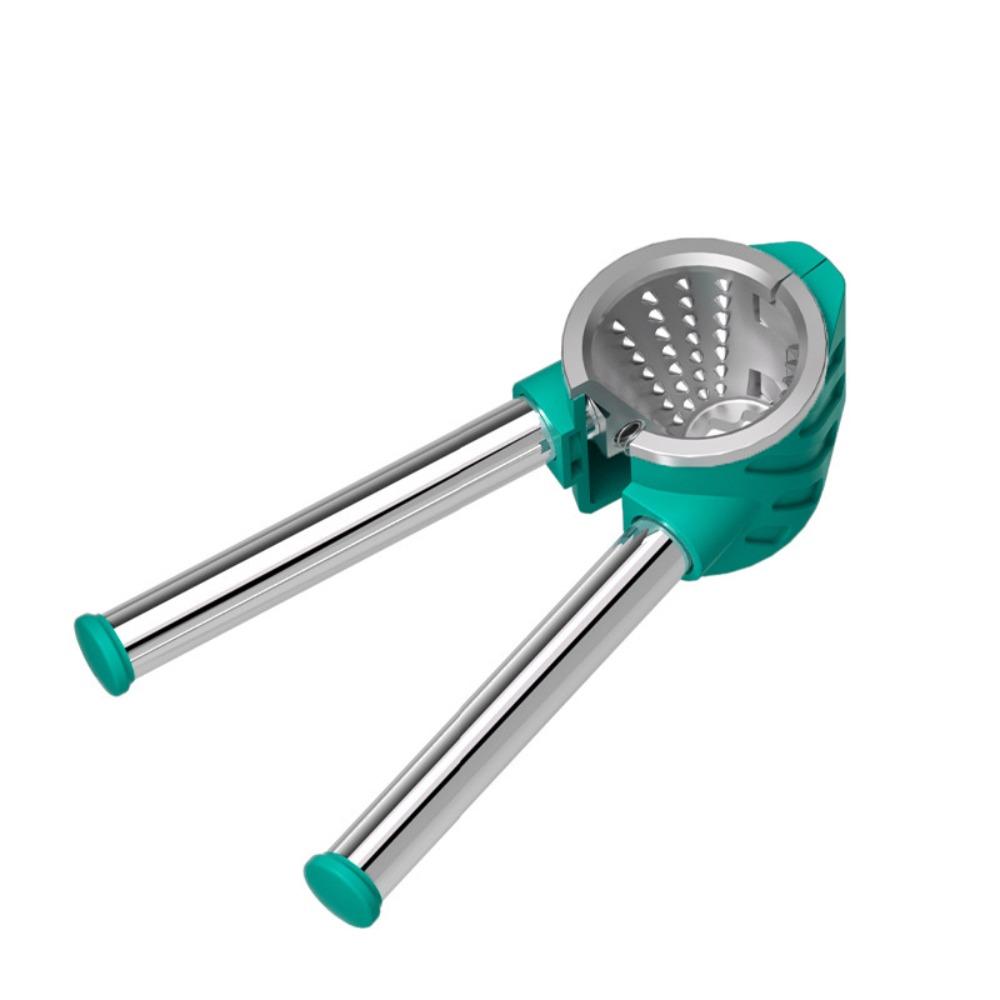 Non-slip Serrated Nutcracker Stainless Steel Handle Walnut Clip Walnut  Sheller  Pecan зелёный