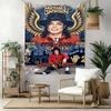 Michael Jackson Custom Jūsų Vardas Sienos Dekoras Gobelenas Menas Gyvūno Atminimui Gimtadienio Vestuvių Šventės Fonas Šeimos Dovana
