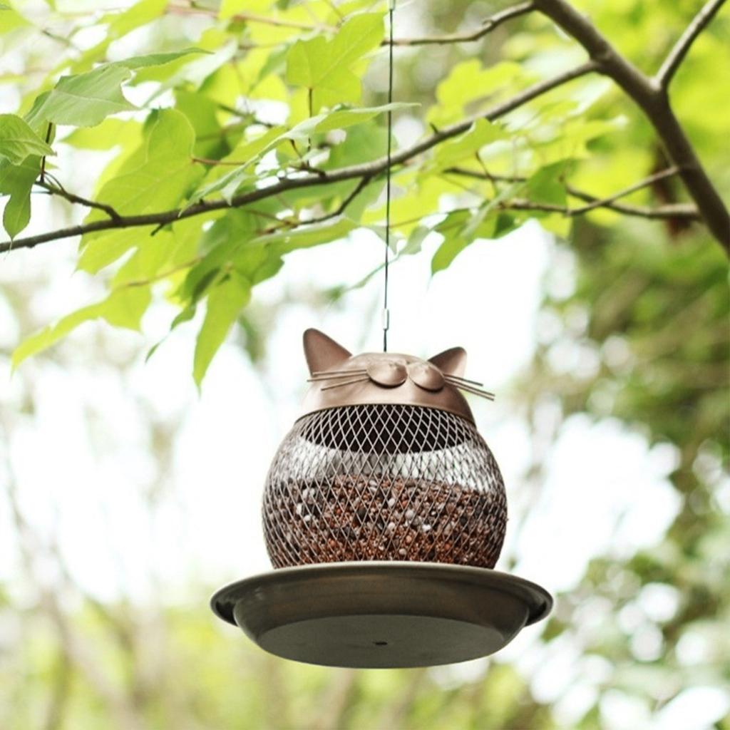 bird proof cat feeder