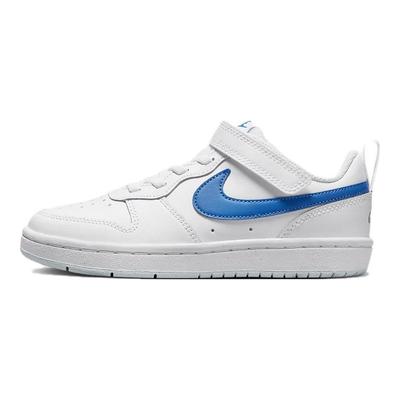 Court Borough Low 2 PSV Weiß Photo Blau Kinder Sneaker Pure-Platinum Stadion-Grün BQ5451-123