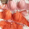 Set de lenjerie de corp de culoare nouă, Sexy Hollow Push Up Sutien Set Femei Clasic Bandage Sutien de vară Dantela Plus Size Sutien și Chiloți Seturi