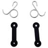 New 4 Pairs Hook Bagger Latch Straps Replacement Parts For 532160793 160793