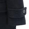 LONDON TRADITION Made In England Wool Blend Duffel Coat 34 Navy Women Used