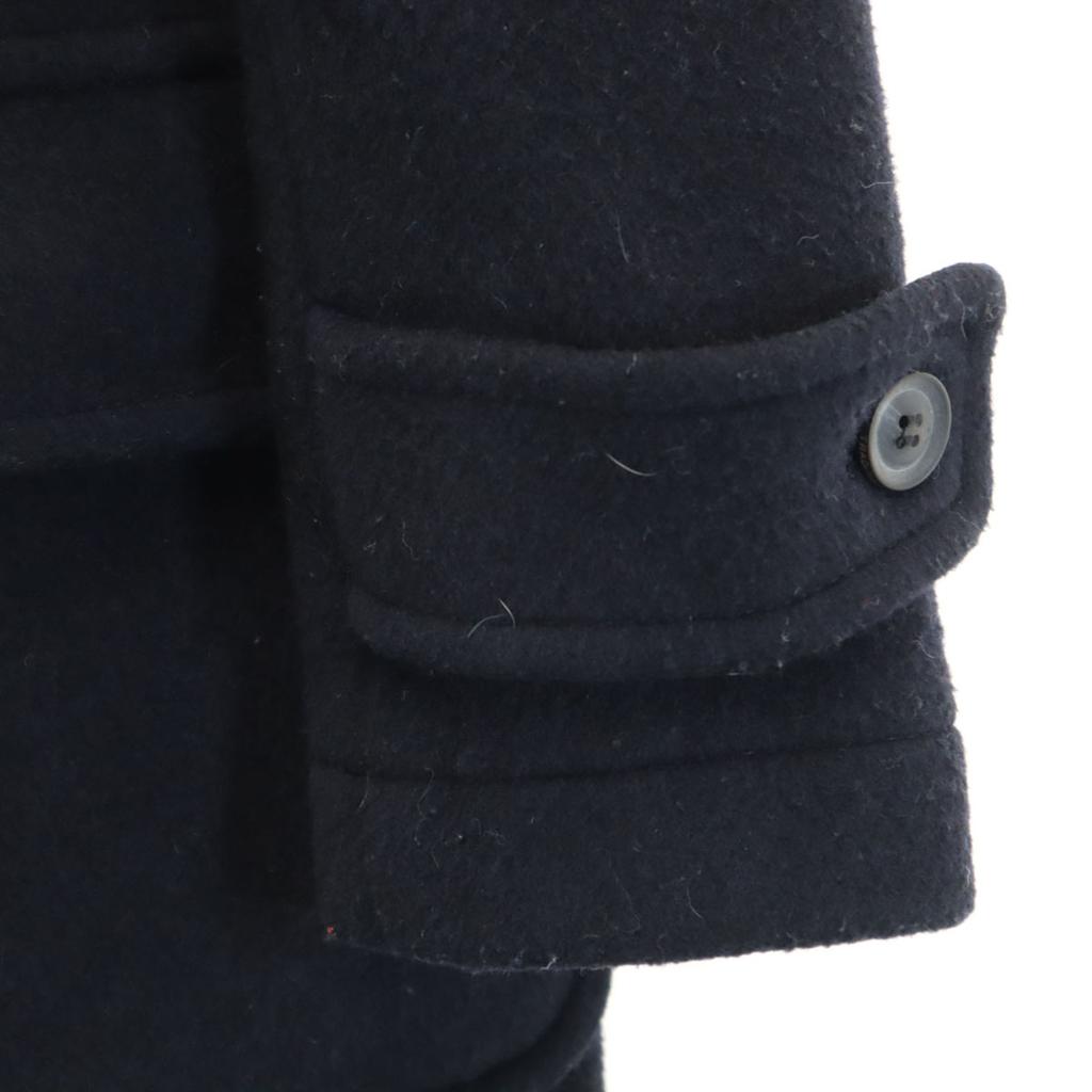 LONDON TRADITION Made In England Wool Blend Duffel Coat 34 Navy Women Used