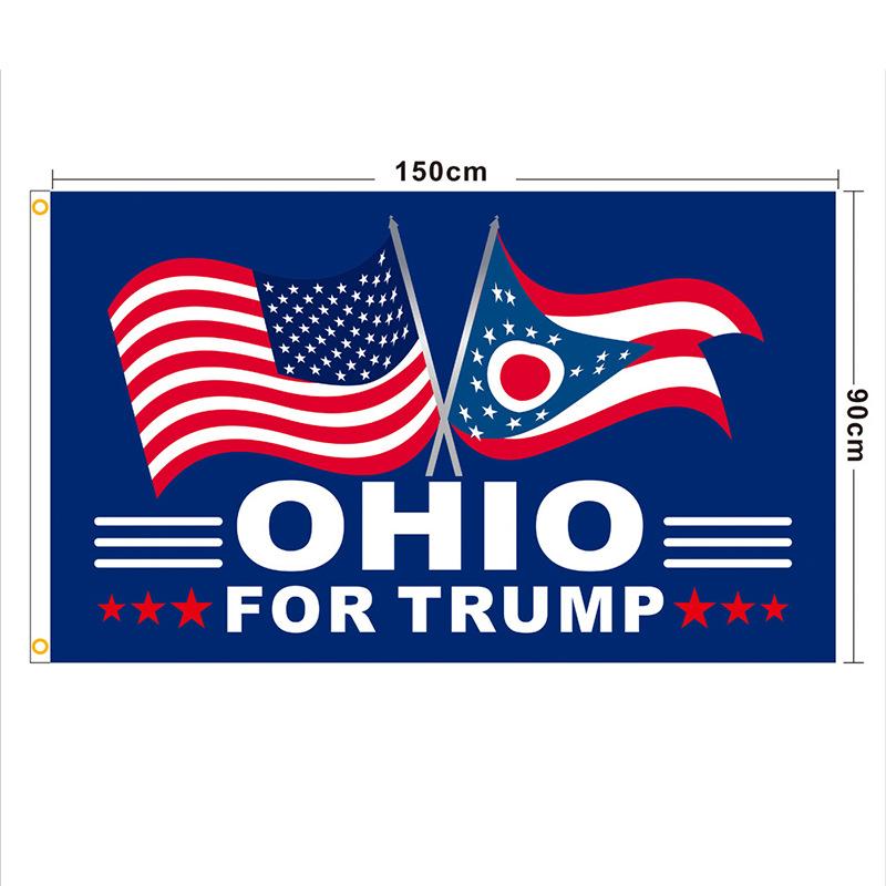 US Supports Trump's Victory Flag, US State Flag