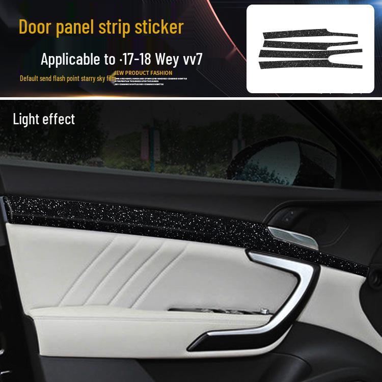 Starry Sky Glitter Film for WEY VV5/VV6/VV7S Interior Decoration