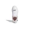 Adidas Neo Hoops 3.0 Magic Ring Leather Durable Lightweight Low-Top Skate Shoes Women Sneakers White HP5279