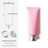 100g/ml Pink Frosted Soft Tube Bottle for Body Lotion, Facial Cleanser, Face Wash - Travel Size Cosmetic Packaging