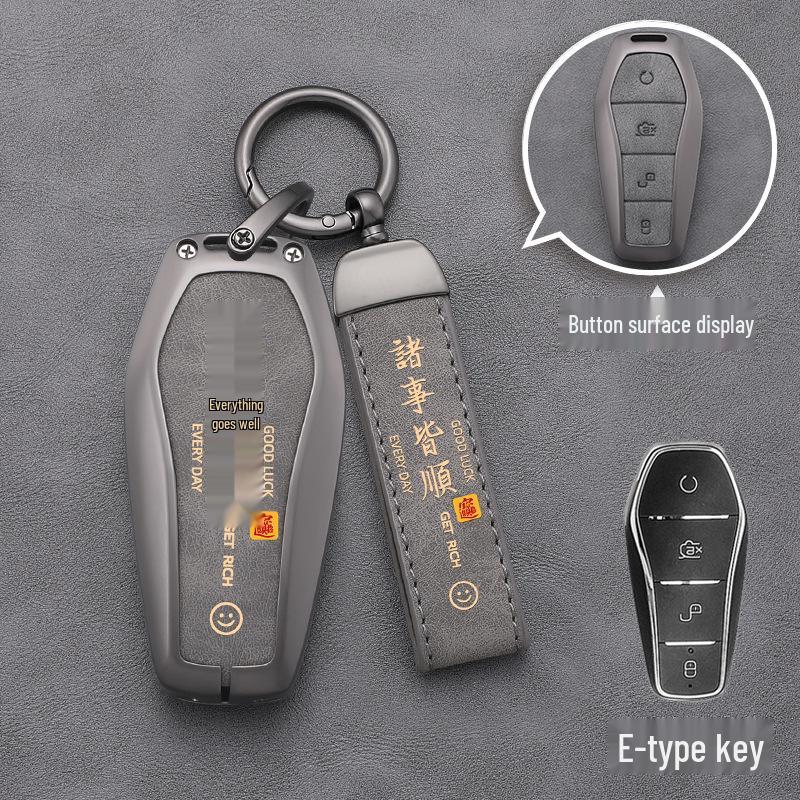 BYD Key Case for Han, Qin Plus DMI, Song Pro, Song L, Tang, Yuan, Destroyer 05, Seagull, Dolphin, Seal 06