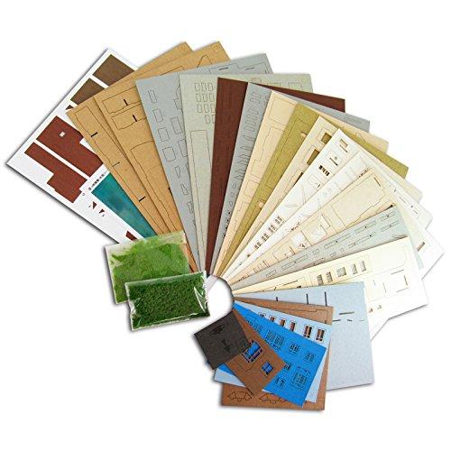 Sankei Miniature Art Kit Studio Ghibli Series When Marnie Was There Marsh House 1/220 Scale Papercraft MK07-24