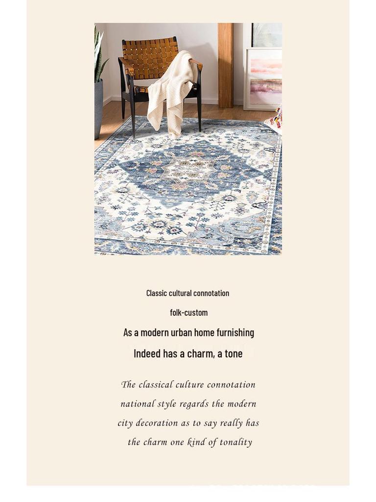 Bohemian Ethnic Style Persian Carpet - Large Floor Mat