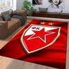 Red Star Emblem Design suitable as a non-slip mat for the living room or bedroom sofa