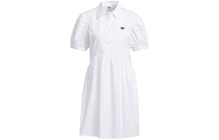 

Adidas Originals Short Sleeved Dress Women s White HP0103 36