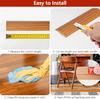 1PC 1mx3.5cm Self Adhesive Wood Grain PVC Strip Easy Install Floor Transition Sealing for Home Decoration Edge Trim Strip Home A