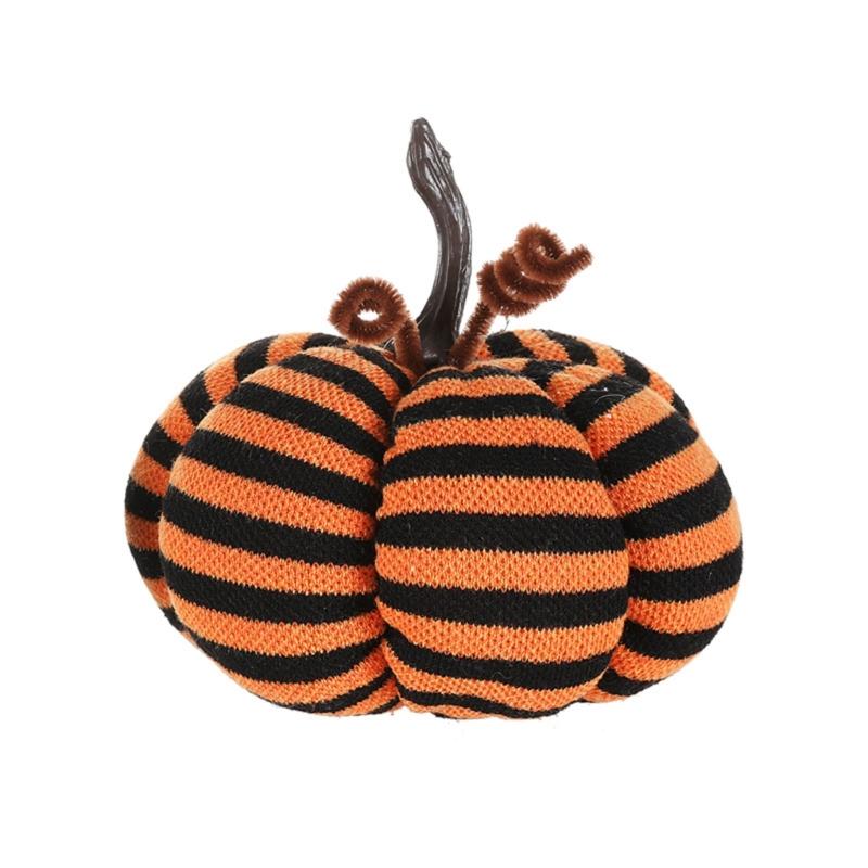 Festive Pumpkin Decor Ornament Holiday New Year Present Gift