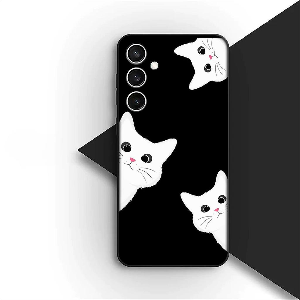 Eyes Cat Meow Kitten Paw Phone Case for Apple iPhone 17 Pro XS Max Air 6 7 8 Plus 5 + SE 2022 SE2 16E 8+ Protective Cover