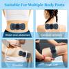 Durable And Safe Ems Electric Neck Massager Muscle Massage Stimulator Low Frequency Instrument Back Cervical Calf Patches Joints Relief Body