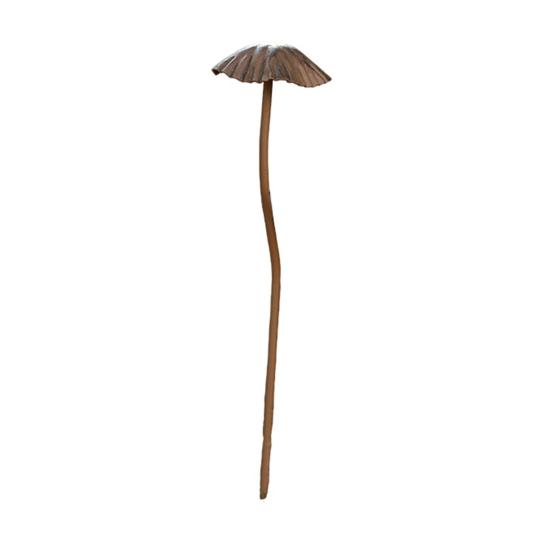 1/5/6/8/10Pcs Wrought Iron Mushroom Decoration Set Lightweight Stable Structure Desk Ornament Garden Home Decor