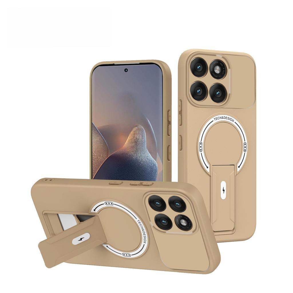 Phone Cases Xiaomi, Pindun Skin-touch Phone Cases with Folding Stand, Shockproof