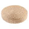 Natural Straw Round Pouf Handmade Woven Tatami Cushion Floor Japanese Style Cushion Home Textile Tea Ceremony Home Ground Mat