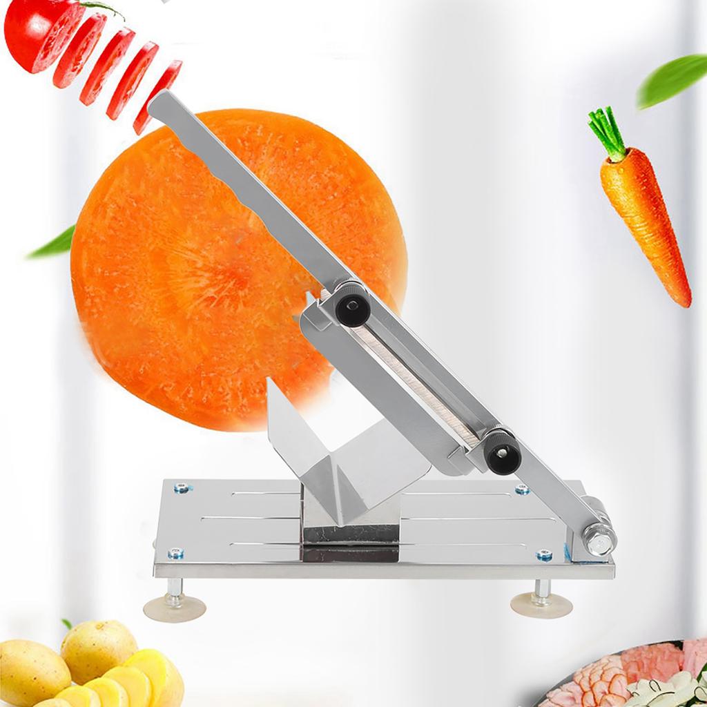 Multifunctional Household Manual Frozing Meat Beef Mutton Sheet Roll Cutter Slicing Machine