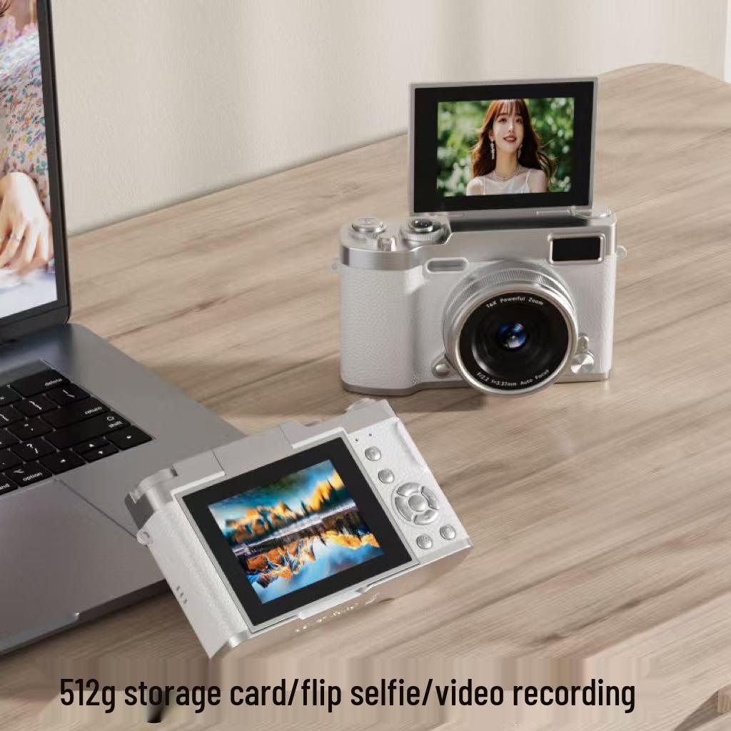 HD Digitale Klappkamera für Schüler - Retro-Stil, Einsteiger