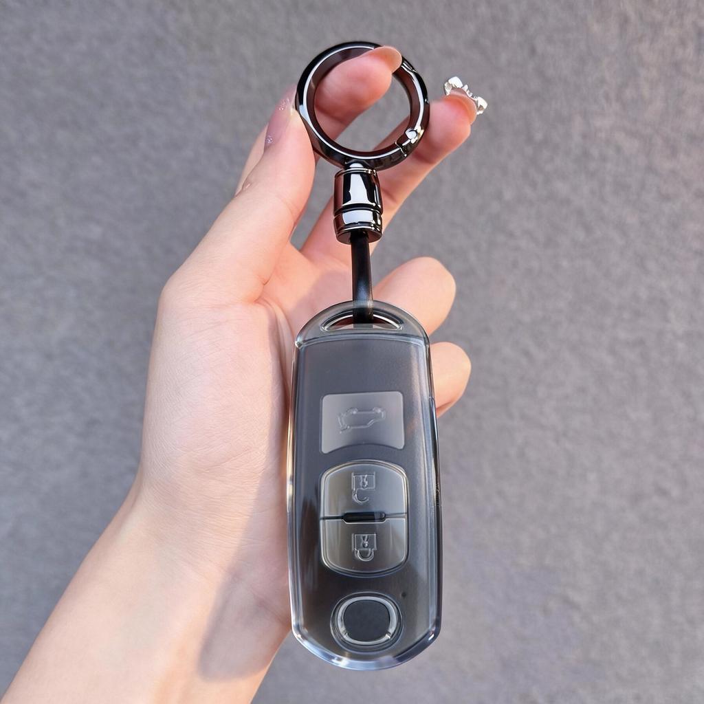 For Mazda 3 2 6 Cx 5 Cx30 Cx5 Mx5 Cx60 Cx 3 Key Caps Cover Case Car Key Holders Organizer Keychain Accessories Gift For Friend