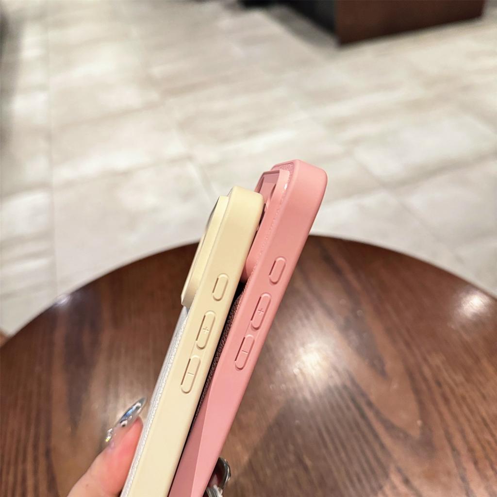 Business Vegan Leather For Magsafe Magnetic Case For iPhone 17 Air 16 15 14 Plus 13 12 11 Pro Max Solid Color Shockproof Cover