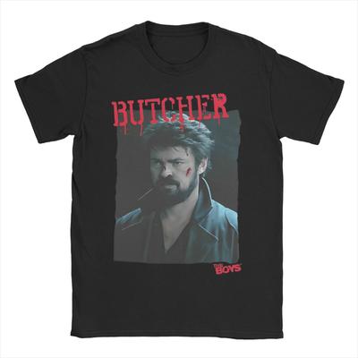 Metzger Vintage The Boys für Unisex Damen T-Shirts Neuheit T-Shirts Kurzarm O-Ausschnitt T-Shirts Baumwolle Geschenk Kleidung