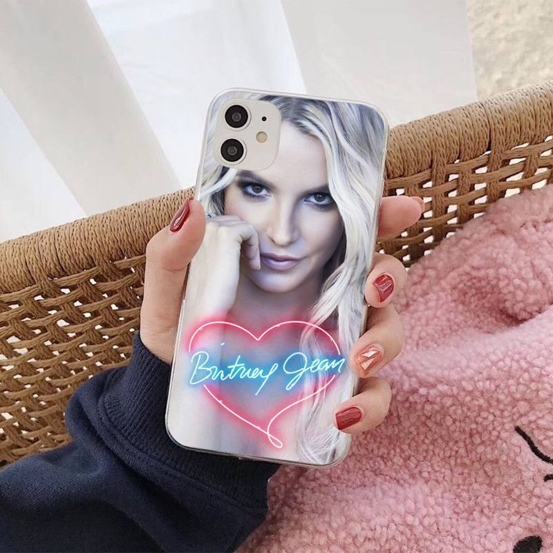 Britney Spears Phone Case for iphone 13 8 7 6S Plus X 5S SE 2020 XR 11 12 mini pro XS MAX