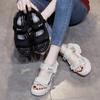 Daddy Sandals Women's Summer Thick-soled Platform Shoes Sports Soft-soled Beach Wedge Casual Women's Sandals