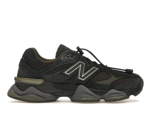 

New Balance 9060 Низкие Черные Топсайдеры Темный Мох - U9060PH EU 37 чёрный
