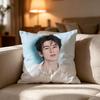 Cool Actor Zhang Linghe Cushion Cover Cushion Cover Soft Washable Pillow Case Multi-Scene For Couch Bed Travel Office Use