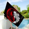 Modern Chinese Koi Tai Chi Eight Trigrams Yin Yang Bath Towel Microfiber Soft Water For Girl Kids Decorative Cartoon Beach Towel