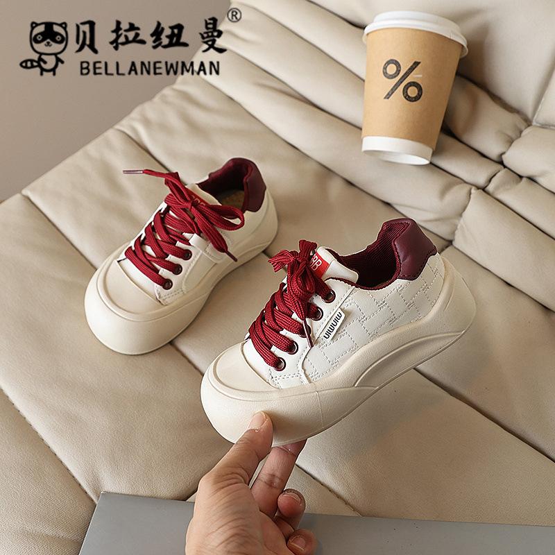 

Choice Chunky-soled sneakers, new spring and autumn Korean-style children s thick-soled casual sneakers, girls white shoes 26the Length Within the C