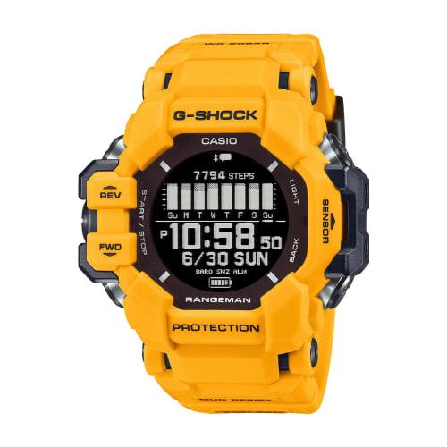Casio Watch G-Shock RANGEMAN GPS Heart Rate Monitor Equipped with Bluetooth Biomass Plastic GPR-H1000-9JR Men's Yellow