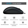 Logitech M100r Wired Office Mouse