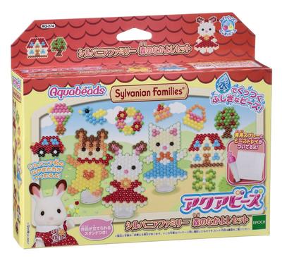 Aquabeads Character Bead Set Families Forest Friends ST Mark Ages 6 and Building EPOCH (Sold Separately) [Sylvanian Set] AQ-274 Certified, Up, Toy,