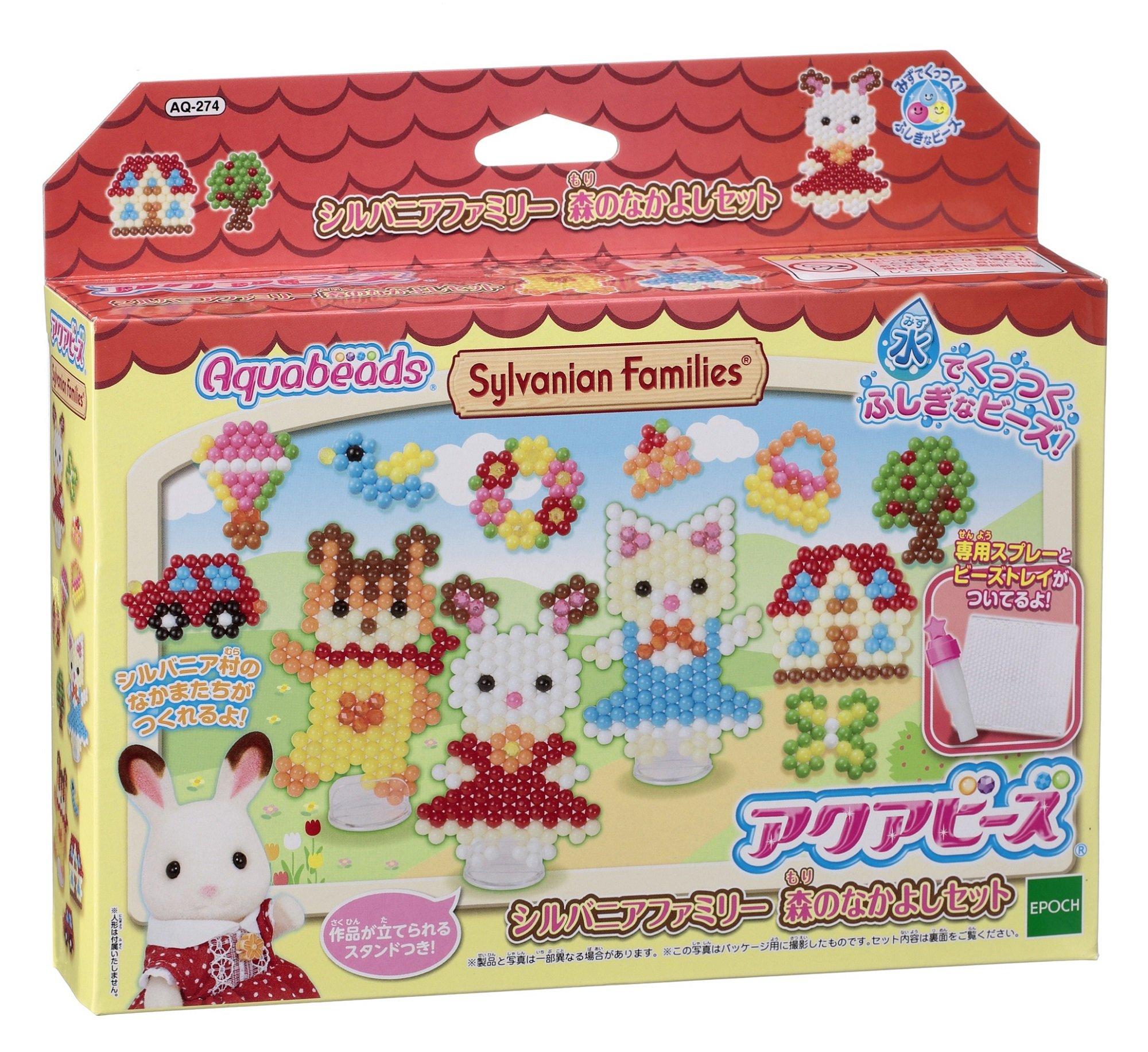 

Aquabeads Character Bead Set Families Forest Friends ST Mark Ages 6 and Building EPOCH (Sold Separately) [Sylvanian Set] AQ-274 Certified, Up, Toy,
