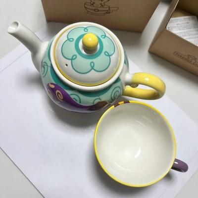 Pokemon Cafe Limited Polteageist Teapot Sinistea Tea Cup Set from Japan FS
