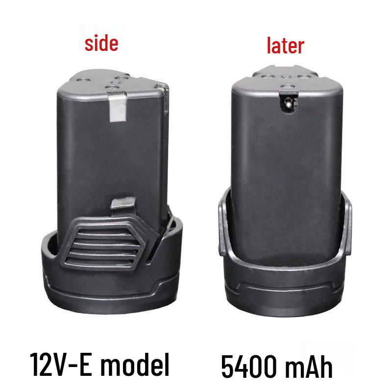 12-вольтная литиевая ручная электродрель и шуруповерт с универсальной батареей типа E